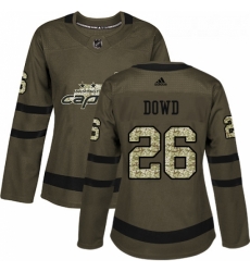 Womens Adidas Washington Capitals 26 Nic Dowd Authentic Green Salute to Service NHL Jersey Womens Adidas Washington Capitals 26 Nic Dowd Authentic Green Salute to Service NHL Jersey