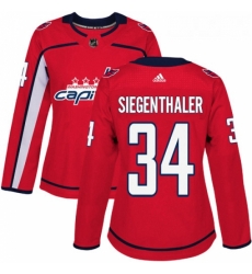 Womens Adidas Washington Capitals 34 Jonas Siegenthaler Premier Red Home NHL Jersey Womens Adidas Washington Capitals 34 Jonas Siegenthaler Premier Red Home NHL Jersey