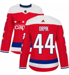 Womens Adidas Washington Capitals 44 Brooks Orpik Authentic Red Alternate NHL Jersey Womens Adidas Washington Capitals 44 Brooks Orpik Authentic Red Alternate NHL Jersey