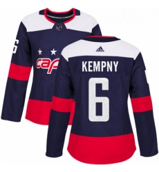 Womens Adidas Washington Capitals 6 Michal Kempny Authentic Navy Blue 2018 Stadium Series NHL Jersey Womens Adidas Washington Capitals 6 Michal Kempny Authentic Navy Blue 2018 Stadium Series NHL Jersey