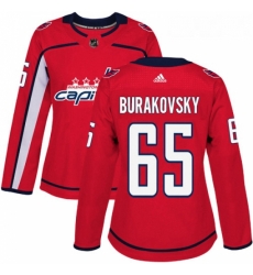 Womens Adidas Washington Capitals 65 Andre Burakovsky Authentic Red Home NHL Jersey Womens Adidas Washington Capitals 65 Andre Burakovsky Authentic Red Home NHL Jersey