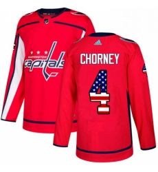 Youth Adidas Washington Capitals 4 Taylor Chorney Authentic Red USA Flag Fashion NHL Jersey Youth Adidas Washington Capitals 4 Taylor Chorney Authentic Red USA Flag Fashion NHL Jersey