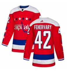Youth Adidas Washington Capitals 42 Martin Fehervary Authentic Red Alternate NHL Jersey Youth Adidas Washington Capitals 42 Martin Fehervary Authentic Red Alternate NHL Jersey