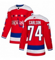 Youth Adidas Washington Capitals 74 John Carlson Authentic Red Alternate NHL Jersey Youth Adidas Washington Capitals 74 John Carlson Authentic Red Alternate NHL Jersey