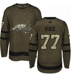 Youth Adidas Washington Capitals 77 TJ Oshie Authentic Green Salute to Service NHL Jersey Youth Adidas Washington Capitals 77 TJ Oshie Authentic Green Salute to Service NHL Jersey