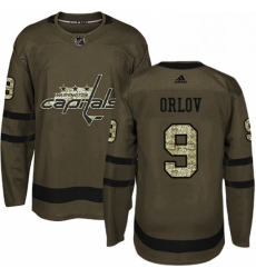 Youth Adidas Washington Capitals 9 Dmitry Orlov Premier Green Salute to Service NHL Jersey Youth Adidas Washington Capitals 9 Dmitry Orlov Premier Green Salute to Service NHL Jersey