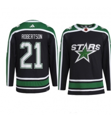 Youth Dallas Stars 21 Jason Robertson Black 2022 23 Reverse Retro Stitched Jersey Youth Dallas Stars 21 Jason Robertson Black 2022 23 Reverse Retro Stitched Jersey