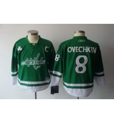 Youth KIDS Washington Capitals #8 Alex Ovechkin green Jerseys Youth KIDS Washington Capitals #8 Alex Ovechkin green Jerseys