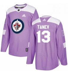 Mens Adidas Winnipeg Jets 13 Brandon Tanev Authentic Purple Fights Cancer Practice NHL Jersey Mens Adidas Winnipeg Jets 13 Brandon Tanev Authentic Purple Fights Cancer Practice NHL Jersey