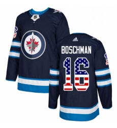 Mens Adidas Winnipeg Jets 16 Laurie Boschman Authentic Navy Blue USA Flag Fashion NHL Jersey Mens Adidas Winnipeg Jets 16 Laurie Boschman Authentic Navy Blue USA Flag Fashion NHL Jersey