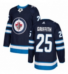 Mens Adidas Winnipeg Jets 25 Seth Griffith Premier Navy Blue Home NHL Jersey Mens Adidas Winnipeg Jets 25 Seth Griffith Premier Navy Blue Home NHL Jersey