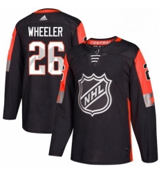 Mens Adidas Winnipeg Jets 26 Blake Wheeler Authentic Black 2018 All Star Central Division NHL Jersey Mens Adidas Winnipeg Jets 26 Blake Wheeler Authentic Black 2018 All Star Central Division NHL Jersey