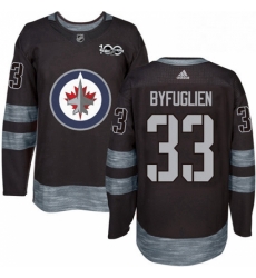 Mens Adidas Winnipeg Jets 33 Dustin Byfuglien Authentic Black 1917 2017 100th Anniversary NHL Jersey Mens Adidas Winnipeg Jets 33 Dustin Byfuglien Authentic Black 1917 2017 100th Anniversary NHL Jersey