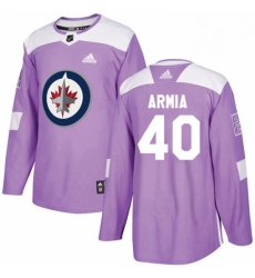 Mens Adidas Winnipeg Jets 40 Joel Armia Authentic Purple Fights Cancer Practice NHL Jersey Mens Adidas Winnipeg Jets 40 Joel Armia Authentic Purple Fights Cancer Practice NHL Jersey