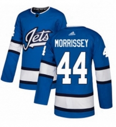 Mens Adidas Winnipeg Jets 44 Josh Morrissey Authentic Blue Alternate NHL Jersey Mens Adidas Winnipeg Jets 44 Josh Morrissey Authentic Blue Alternate NHL Jersey