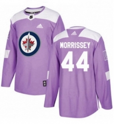 Mens Adidas Winnipeg Jets 44 Josh Morrissey Authentic Purple Fights Cancer Practice NHL Jersey Mens Adidas Winnipeg Jets 44 Josh Morrissey Authentic Purple Fights Cancer Practice NHL Jersey