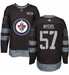Mens Adidas Winnipeg Jets 57 Tyler Myers Premier Black 1917 2017 100th Anniversary NHL Jersey Mens Adidas Winnipeg Jets 57 Tyler Myers Premier Black 1917 2017 100th Anniversary NHL Jersey