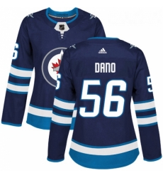 Womens Adidas Winnipeg Jets 56 Marko Dano Premier Navy Blue Home NHL Jersey Womens Adidas Winnipeg Jets 56 Marko Dano Premier Navy Blue Home NHL Jersey