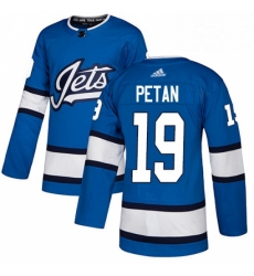Youth Adidas Winnipeg Jets 19 Nic Petan Authentic Blue Alternate NHL Jersey Youth Adidas Winnipeg Jets 19 Nic Petan Authentic Blue Alternate NHL Jersey