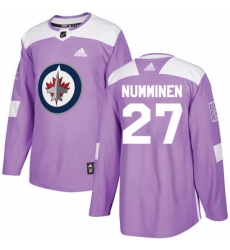 Youth Adidas Winnipeg Jets 27 Teppo Numminen Authentic Purple Fights Cancer Practice NHL Jersey Youth Adidas Winnipeg Jets 27 Teppo Numminen Authentic Purple Fights Cancer Practice NHL Jersey