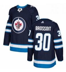 Youth Adidas Winnipeg Jets 30 Laurent Brossoit Authentic Navy Blue Home NHL Jersey Youth Adidas Winnipeg Jets 30 Laurent Brossoit Authentic Navy Blue Home NHL Jersey