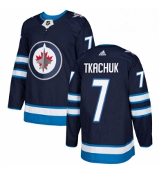 Youth Adidas Winnipeg Jets 7 Keith Tkachuk Premier Navy Blue Home NHL Jersey Youth Adidas Winnipeg Jets 7 Keith Tkachuk Premier Navy Blue Home NHL Jersey