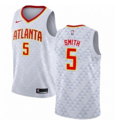 Mens Nike Atlanta Hawks 5 Josh Smith Swingman White NBA Jersey Association Edition Mens Nike Atlanta Hawks 5 Josh Smith Swingman White NBA Jersey Association Edition