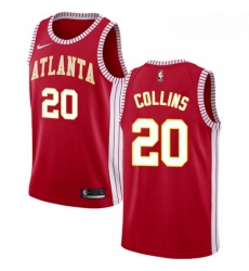 Womens Nike Atlanta Hawks 20 John Collins Swingman Red NBA Jersey Statement Edition Womens Nike Atlanta Hawks 20 John Collins Swingman Red NBA Jersey Statement Edition