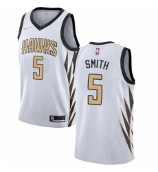 Womens Nike Atlanta Hawks 5 Josh Smith Swingman White NBA Jersey City Edition Womens Nike Atlanta Hawks 5 Josh Smith Swingman White NBA Jersey City Edition