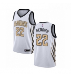 Youth Atlanta Hawks 22 Cam Reddish Swingman White Basketball Jersey City Edition Youth Atlanta Hawks 22 Cam Reddish Swingman White Basketball Jersey City Edition