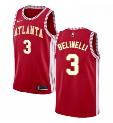 Youth Nike Atlanta Hawks 3 Marco Belinelli Authentic Red NBA Jersey Statement Edition Youth Nike Atlanta Hawks 3 Marco Belinelli Authentic Red NBA Jersey Statement Edition