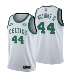 Men Boston Celtics 44 Robert Williams III Men Nike Releases Classic Edition NBA 75th Anniversary Jersey White Men Boston Celtics 44 Robert Williams III Men Nike Releases Classic Edition NBA 75th Anniversary Jersey White