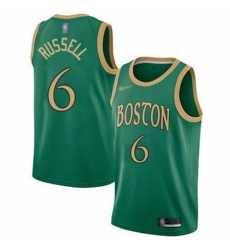 Men Boston Celtics 6 Bill Russell Green Stitched Basketball Jerseys Men Boston Celtics 6 Bill Russell Green Stitched Basketball Jerseys