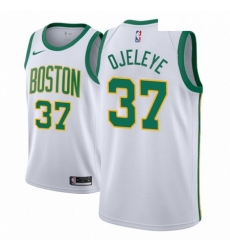 Men NBA 2018 19 Boston Celtics 37 Semi Ojeleye City Edition White Jersey Men NBA 2018 19 Boston Celtics 37 Semi Ojeleye City Edition White Jersey