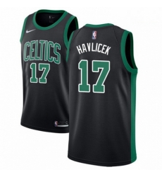 Mens Adidas Boston Celtics 17 John Havlicek Swingman Black NBA Jersey Statement Edition Mens Adidas Boston Celtics 17 John Havlicek Swingman Black NBA Jersey Statement Edition