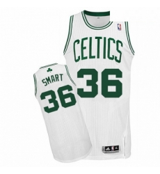Mens Adidas Boston Celtics 36 Marcus Smart Authentic White Home NBA Jersey Mens Adidas Boston Celtics 36 Marcus Smart Authentic White Home NBA Jersey