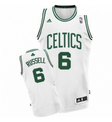 Mens Adidas Boston Celtics 6 Bill Russell Swingman White Home NBA Jersey Mens Adidas Boston Celtics 6 Bill Russell Swingman White Home NBA Jersey