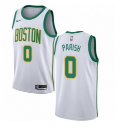 Mens Nike Boston Celtics 0 Robert Parish Swingman White NBA Jersey City Edition Mens Nike Boston Celtics 0 Robert Parish Swingman White NBA Jersey City Edition