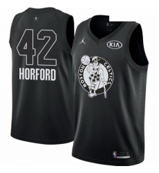 Mens Nike Jordan Boston Celtics 42 Al Horford Swingman Black 2018 All Star Game NBA Jersey Mens Nike Jordan Boston Celtics 42 Al Horford Swingman Black 2018 All Star Game NBA Jersey