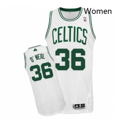 Womens Adidas Boston Celtics 36 Shaquille ONeal Authentic White Home NBA Jersey Womens Adidas Boston Celtics 36 Shaquille ONeal Authentic White Home NBA Jersey