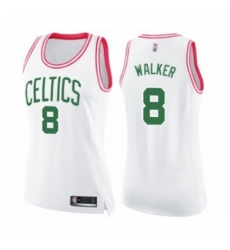 Womens Boston Celtics 8 Kemba Walker Swingman White Pink Fashion Basketball Jersey Womens Boston Celtics 8 Kemba Walker Swingman White Pink Fashion Basketball Jersey