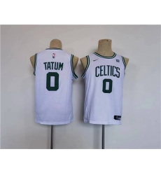 Youth Boston Celtics 0 Jayson Tatum White Stitched Jersey Youth Boston Celtics 0 Jayson Tatum White Stitched Jersey