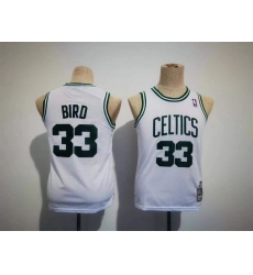 Youth Boston Celtics 33 Larry Bird White Stitched Jersey Youth Boston Celtics 33 Larry Bird White Stitched Jersey