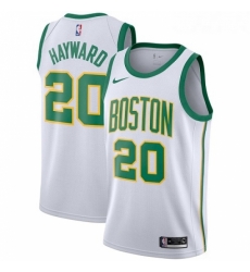 Youth Nike Boston Celtics 20 Gordon Hayward Swingman White NBA Jersey City Edition Youth Nike Boston Celtics 20 Gordon Hayward Swingman White NBA Jersey City Edition