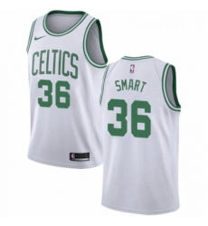 Youth Nike Boston Celtics 36 Marcus Smart Authentic White NBA Jersey Association Edition Youth Nike Boston Celtics 36 Marcus Smart Authentic White NBA Jersey Association Edition