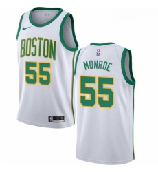 Youth Nike Boston Celtics 55 Greg Monroe Swingman White NBA Jersey City Edition Youth Nike Boston Celtics 55 Greg Monroe Swingman White NBA Jersey City Edition