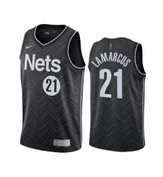 Men Brooklyn Nets 21 LaMarcus Aldridge Black NBA Swingman 2020 21 Earned Edition Jersey Men Brooklyn Nets 21 LaMarcus Aldridge Black NBA Swingman 2020 21 Earned Edition Jersey