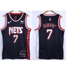 Men Brooklyn Nets Kevin Durant #7 75th Anniversary Swingman Stitched Basketball Jersey Men Brooklyn Nets Kevin Durant #7 75th Anniversary Swingman Stitched Basketball Jersey