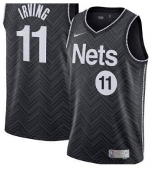 Men Brooklyn Nets Kevin Irving 2021 New Black Jersey Men Brooklyn Nets Kevin Irving 2021 New Black Jersey
