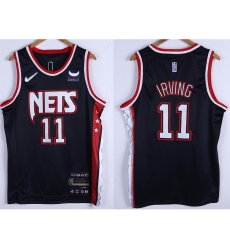 Men Brooklyn Nets Kyrie Irving #11 75th Anniversary Swingman Stitched Basketball Jersey Men Brooklyn Nets Kyrie Irving #11 75th Anniversary Swingman Stitched Basketball Jersey